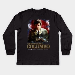 Columbo Inspired Deisgn Kids Long Sleeve T-Shirt